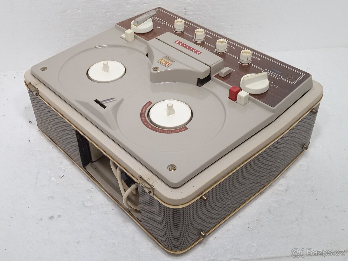 Philips 1607/00 Kotoučový retro magnetofon - 8