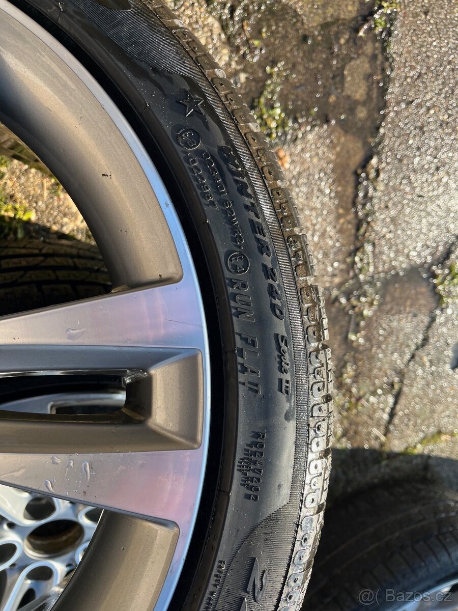 ZIMNÍ PNEU 225/45 R18 rf + ORIGINÁL DISKY BMW F30 - 8