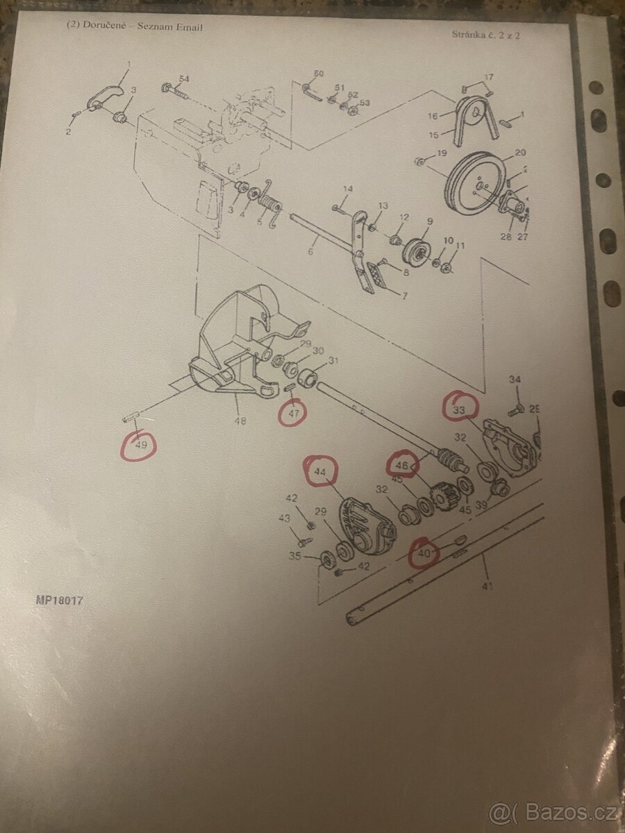 Sněhová fréza JOHN DEERE 826 D - 8
