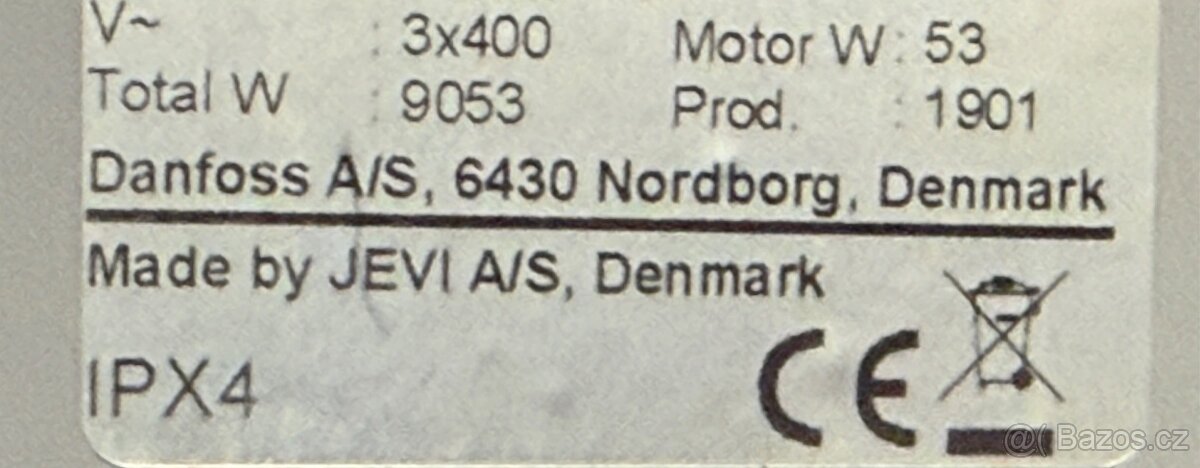 Elektricky ohrivac DEVItemp 109t - 8