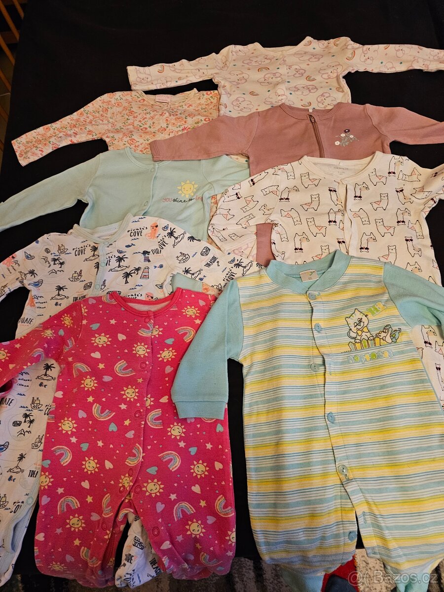 Set oblečení pro miminko - holčičku, velikost 68 - 8