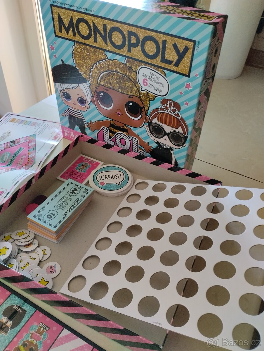 Stolní hra Monopoly -anglická verze - 8