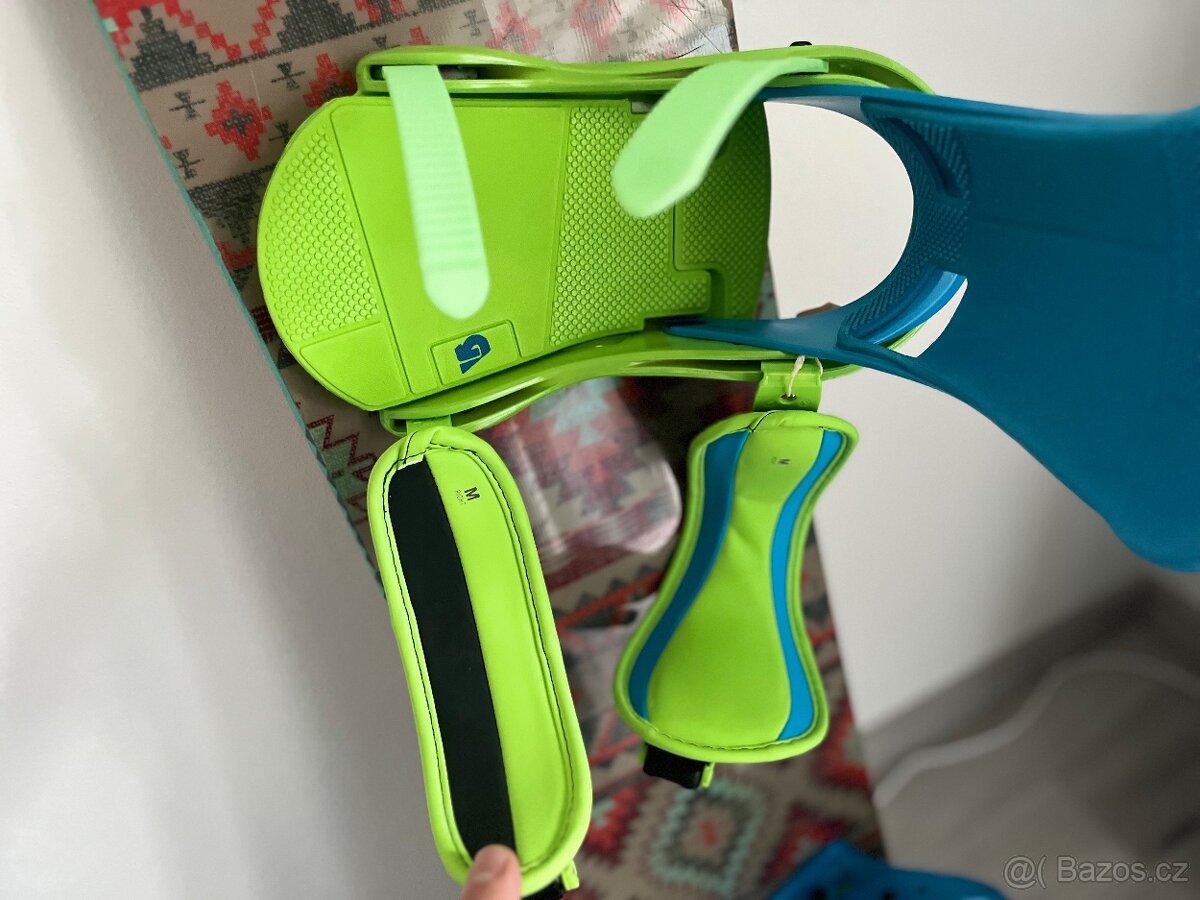 Nabízím dámskou parádou NITRO SPELL 151cm.+ vazání - 8