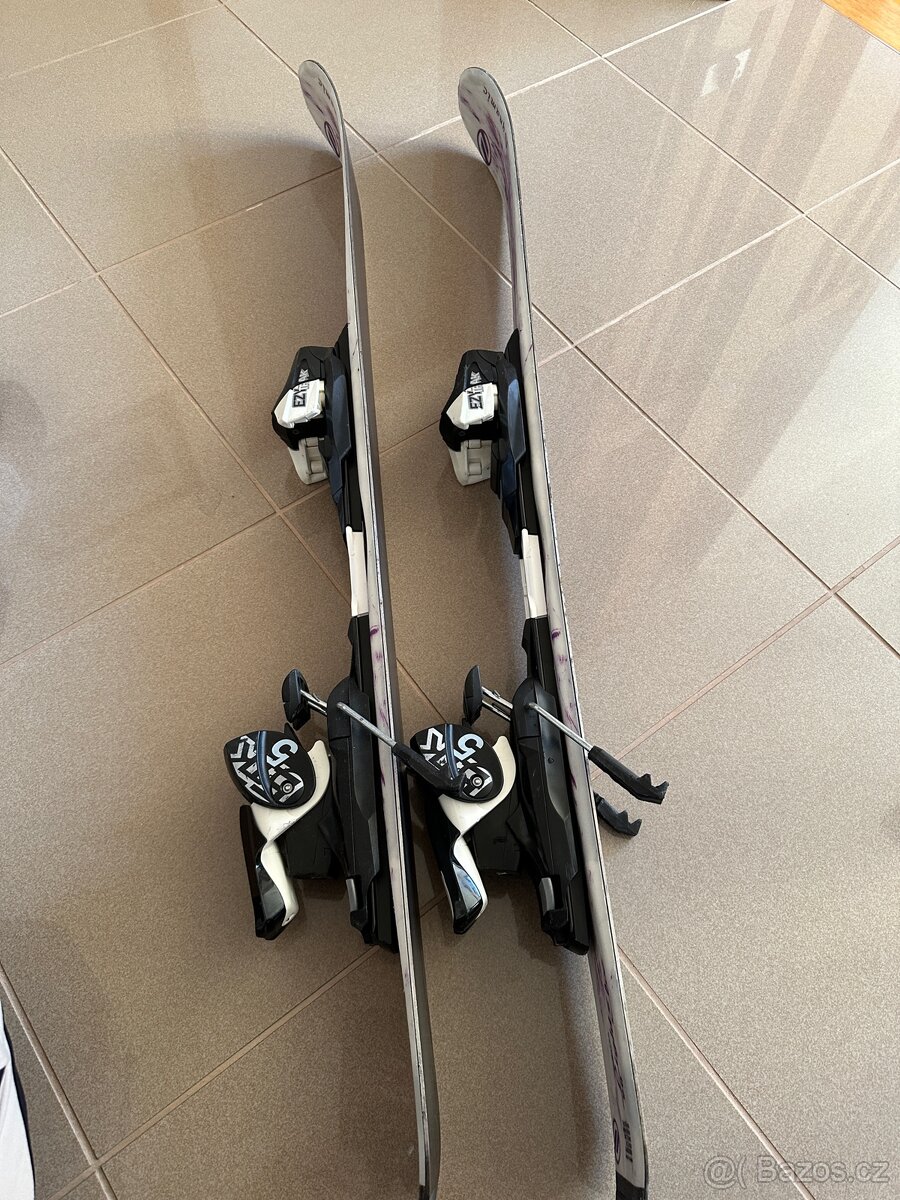 Dívčí lyže 90 cm + bílé přeskáče Atomic vel. 20 - 8