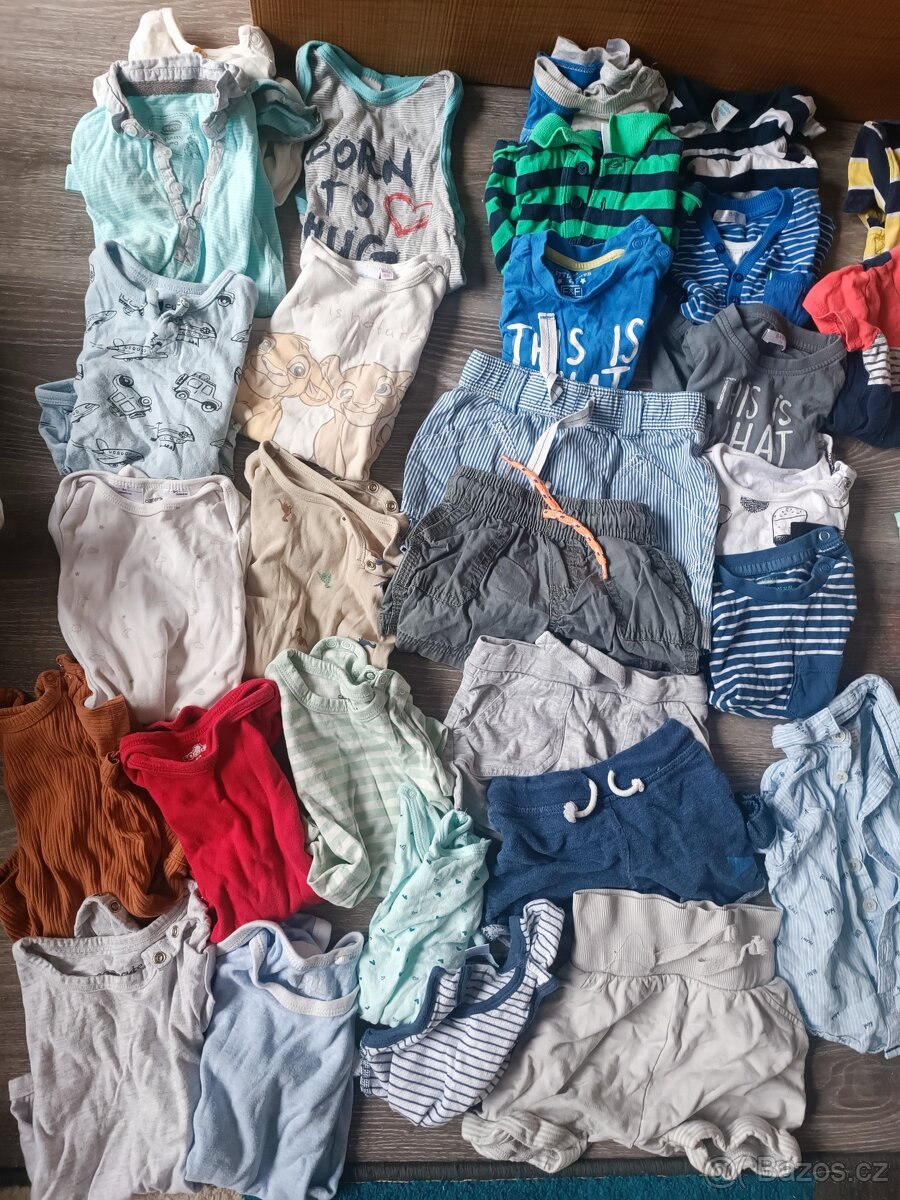 Balík letního oblečení vel. 74 - 8