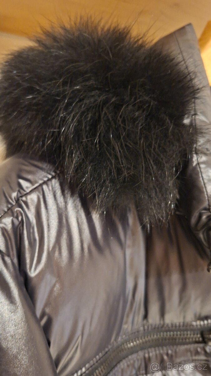 Bunda pánská, černá péřová - 8