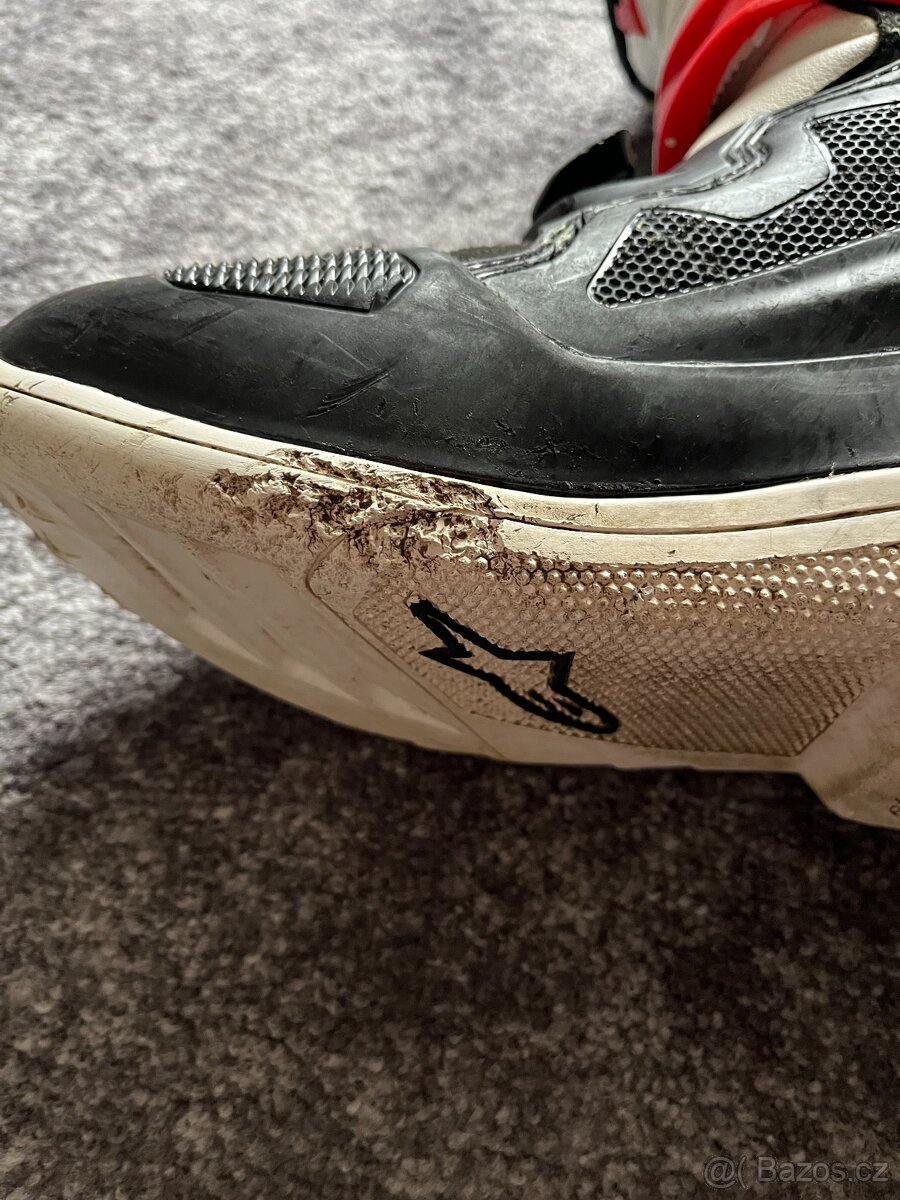 3x Dětské MX enduro boty Alpinestars Tech 7s - 8