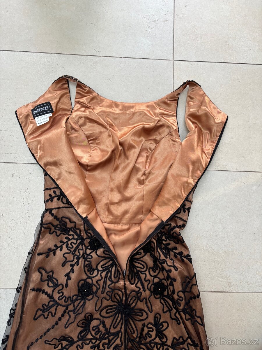 Dámské plesové šaty vel.38, zn. NIENTE - 8