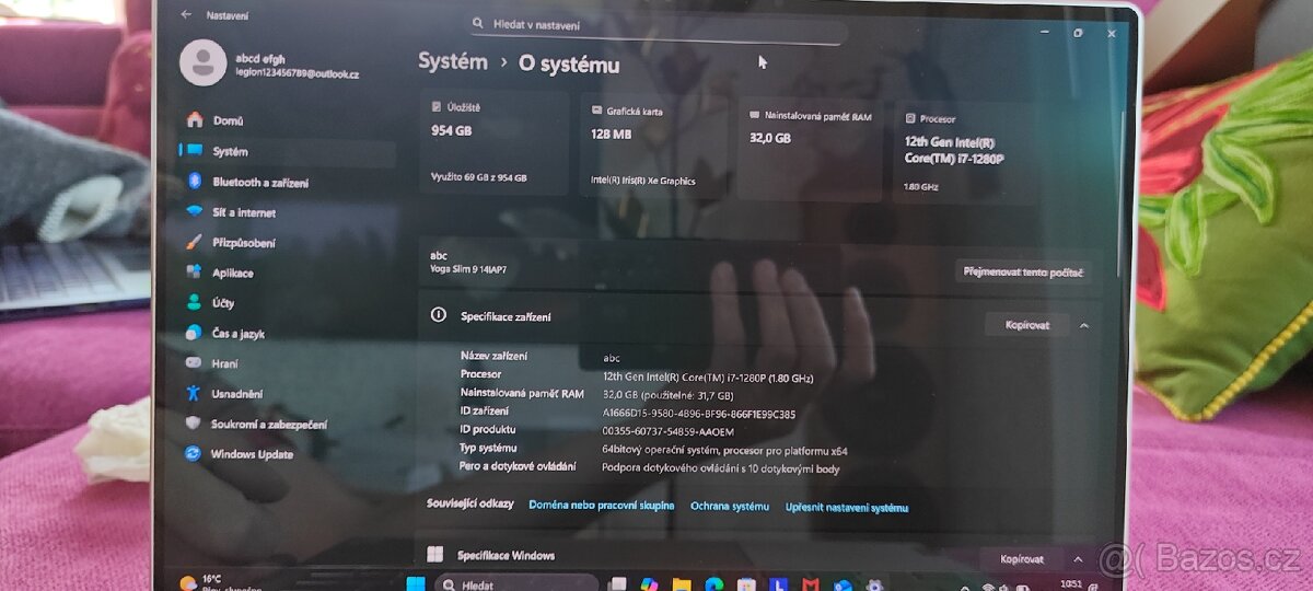 Lenovo YOGA SLIM 9 14IAP7 - 8