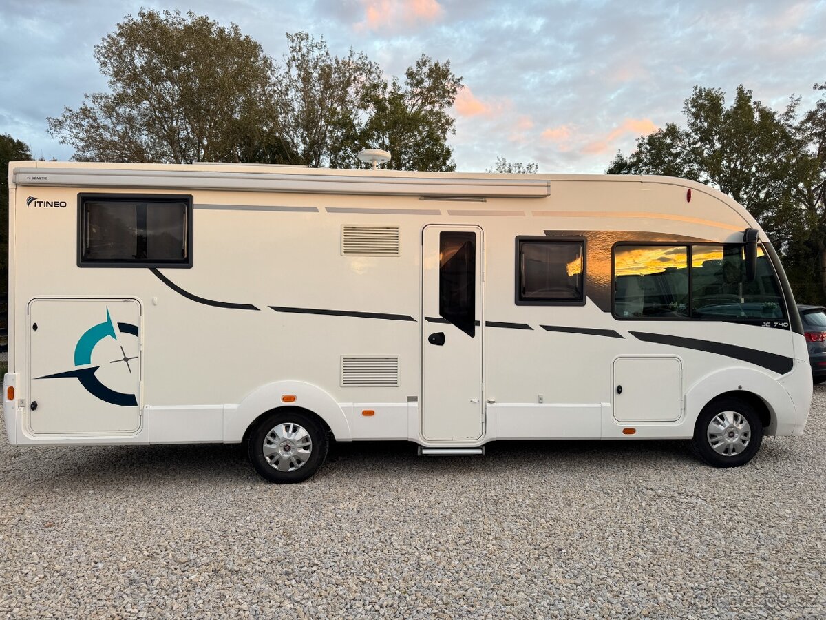 Itineo JC740 Fiat Automat Klíma,Markíza,Nosič,TV,Kemping set - 8