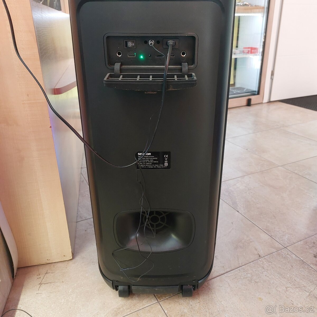 Reproduktor Sencor Partycon Boost, 250 W, mikrofon - 8