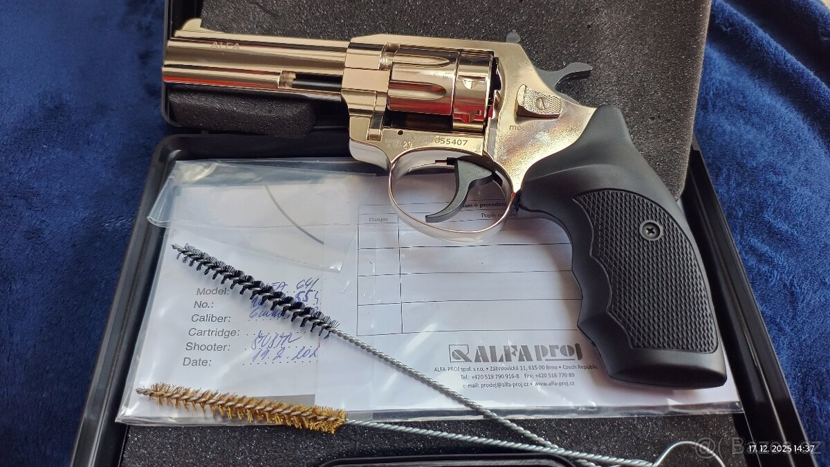 Revolver ALFA 641 - chrom cal. 6mm flobert - 8