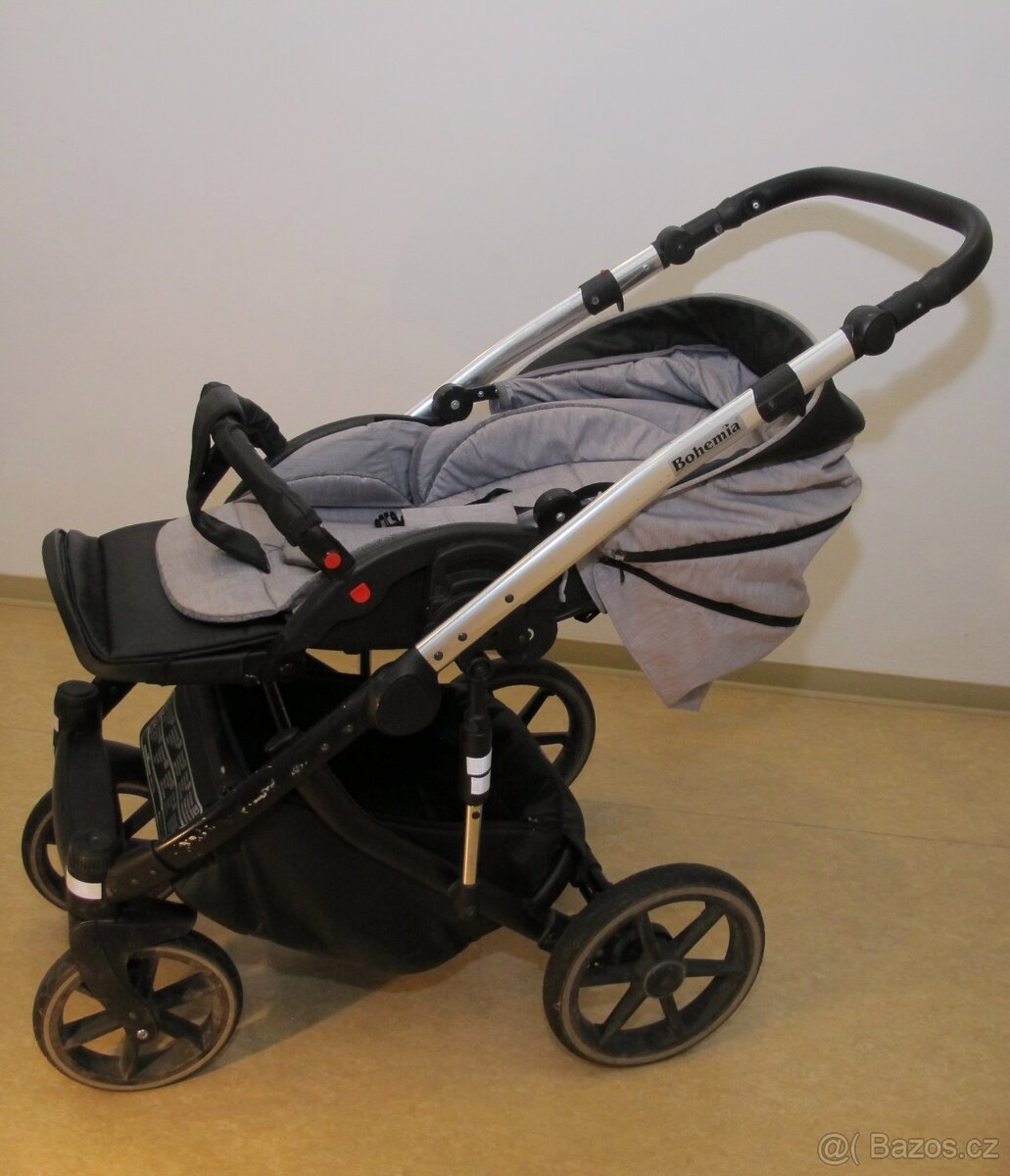 Kočárek Bohemia trojdílný (2 in 1) - cena dohodou - 8