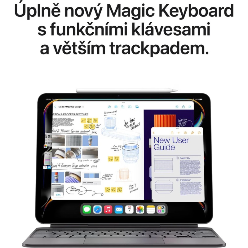 Apple iPad Pro 11 (2024) 256GB Wi-Fi + Cellular, PERFEKTNÍ S - 8