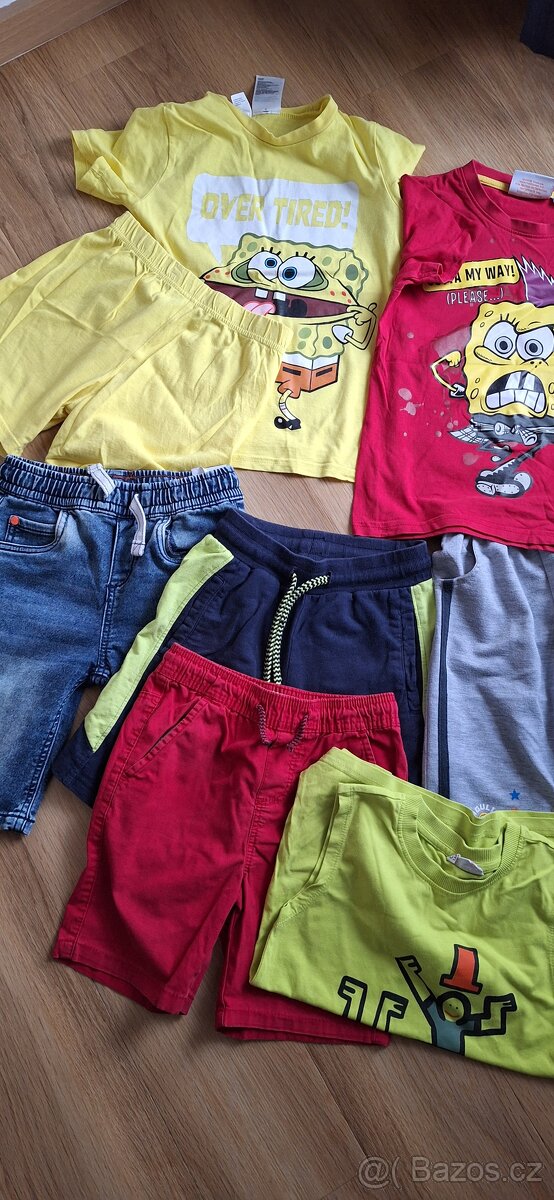 Mix oblečení kluk vel.116 - 8