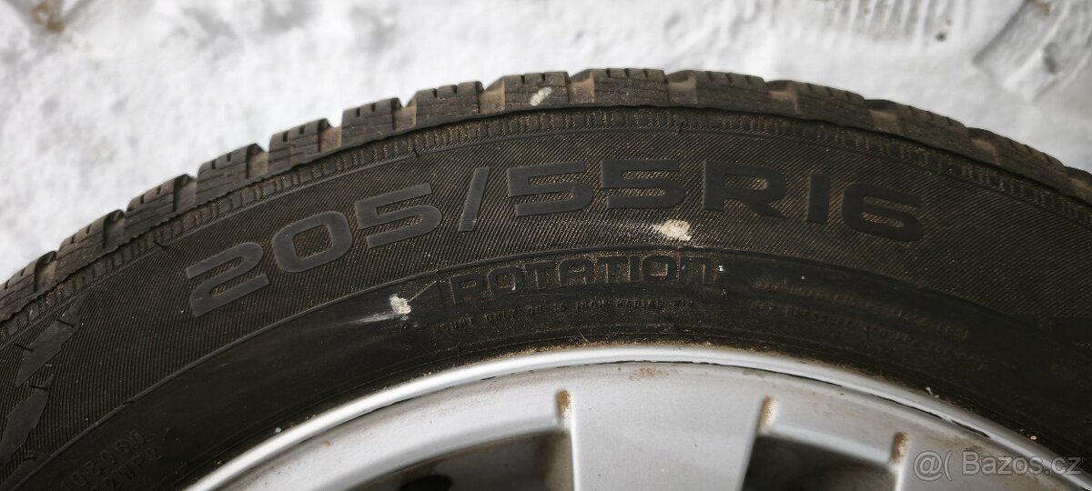 BMW disky + zimní pneu 205/55/16 - 8