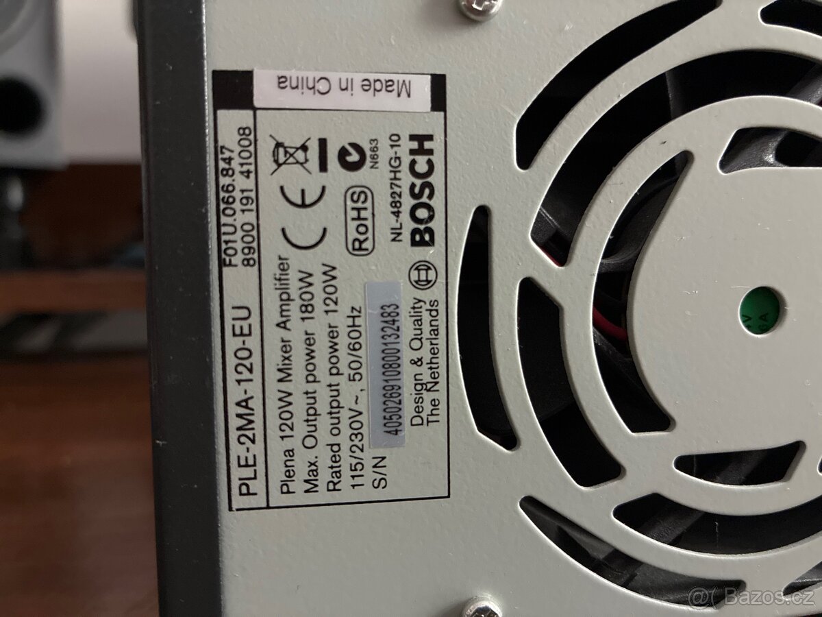 BOSCH PLE-2MA-EU Plena Mixer Amplifier - 8