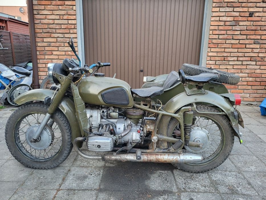 Dněpr,Ural MW 650 s pohonem sidecaru - 8