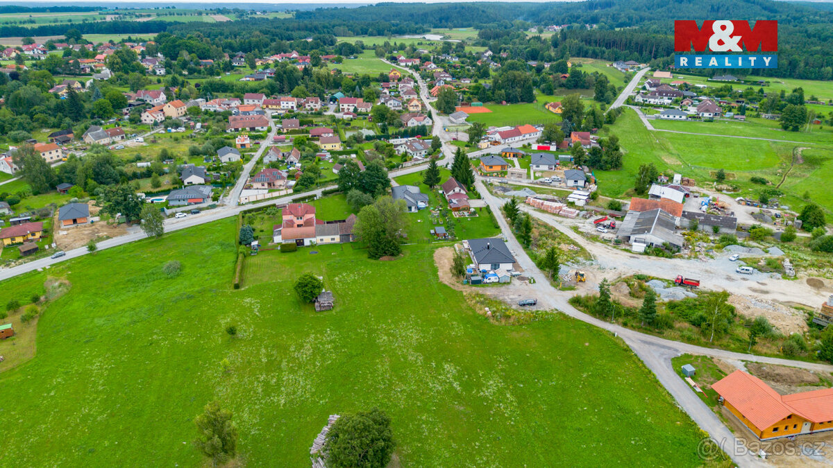 Prodej pozemku, 762 m², Trhové Sviny - Rejta - 8