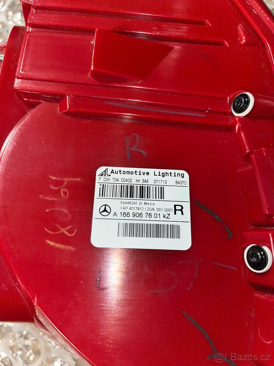 Mercedes GL-Class (W166/X166) pár led zadní světla - 8