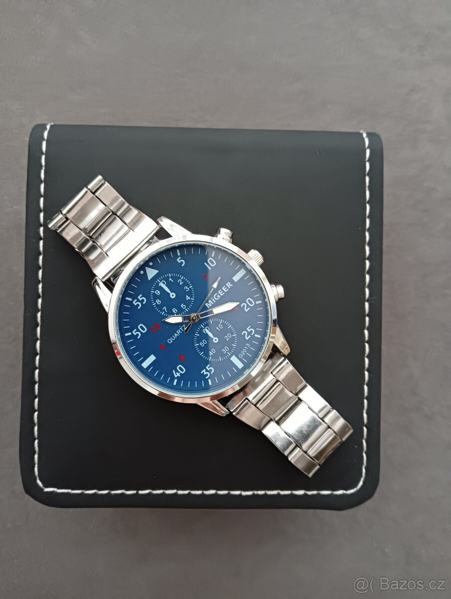 HARRY BROWN NOVÁ MODRÁ PÁNSKÁ VESTA a RŮZNÉ VĚCI - 8