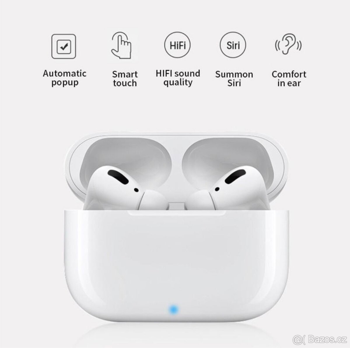 TWS Sluchátka Chytrá dotyková sluchátka - 8