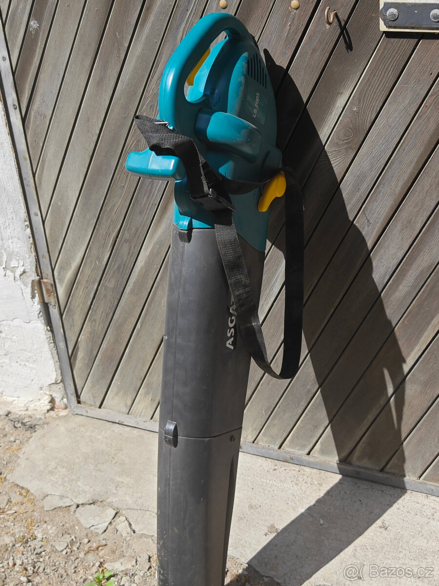 Prodám vysavač listí Asgatec LS 2003 s výkonem 2000W - 8