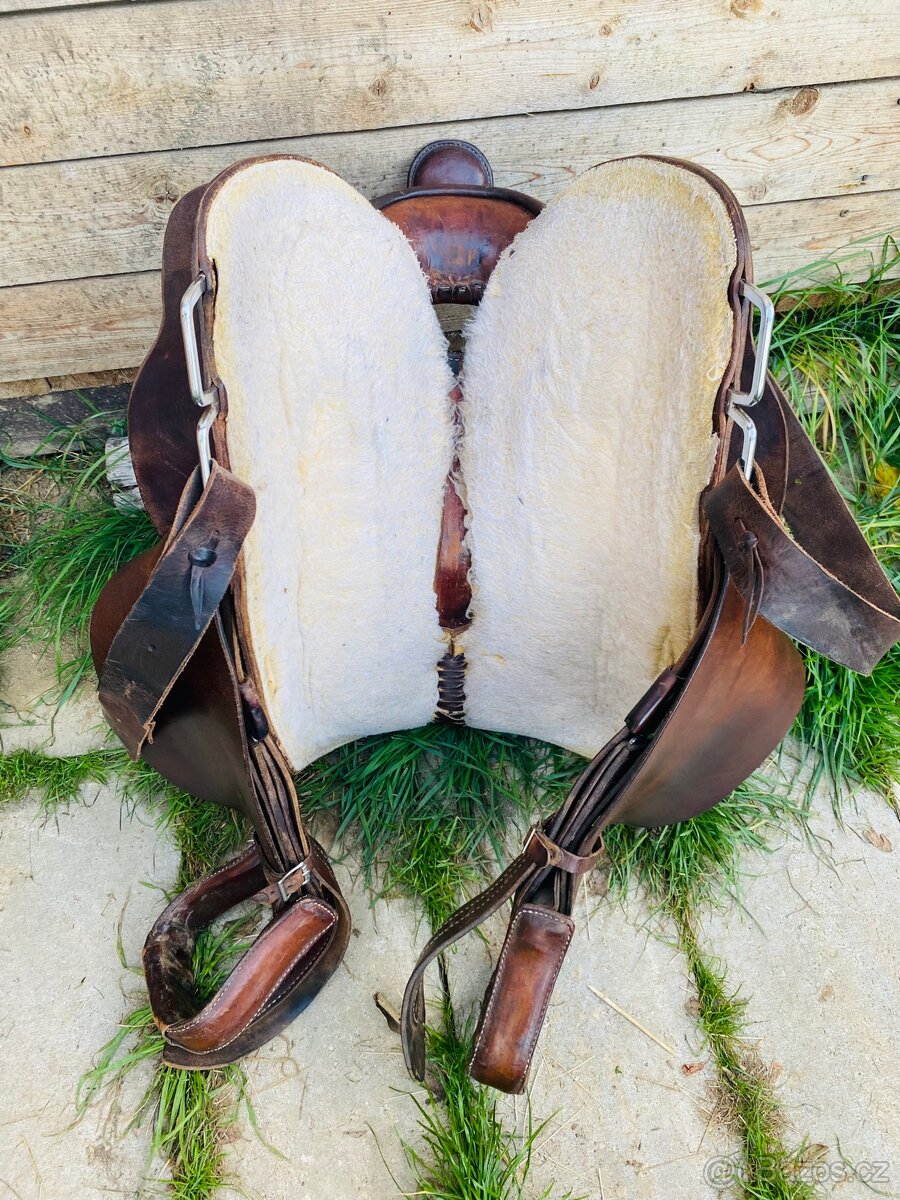 Westernové sedlo Textan - 8