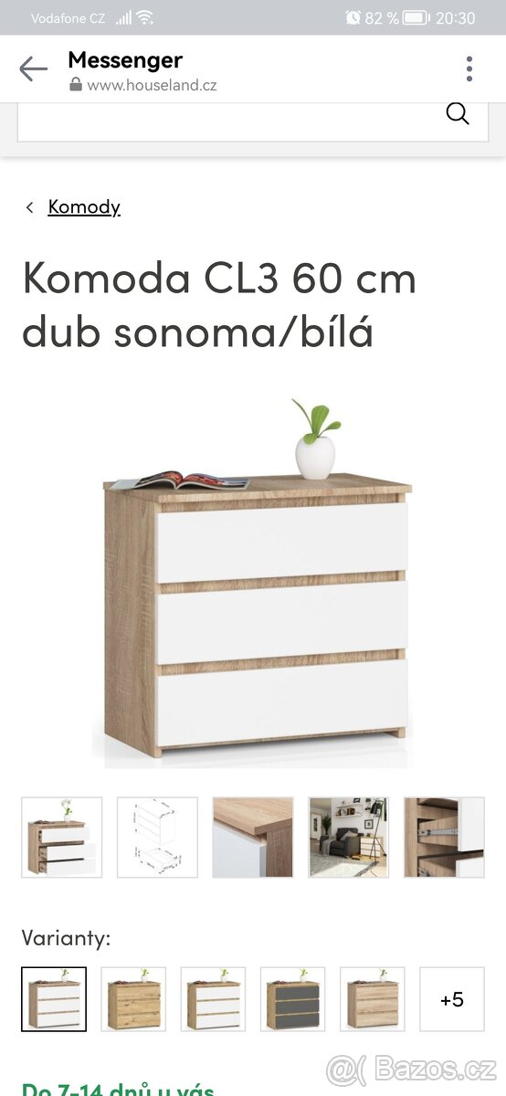Prodám komodu novou - 8