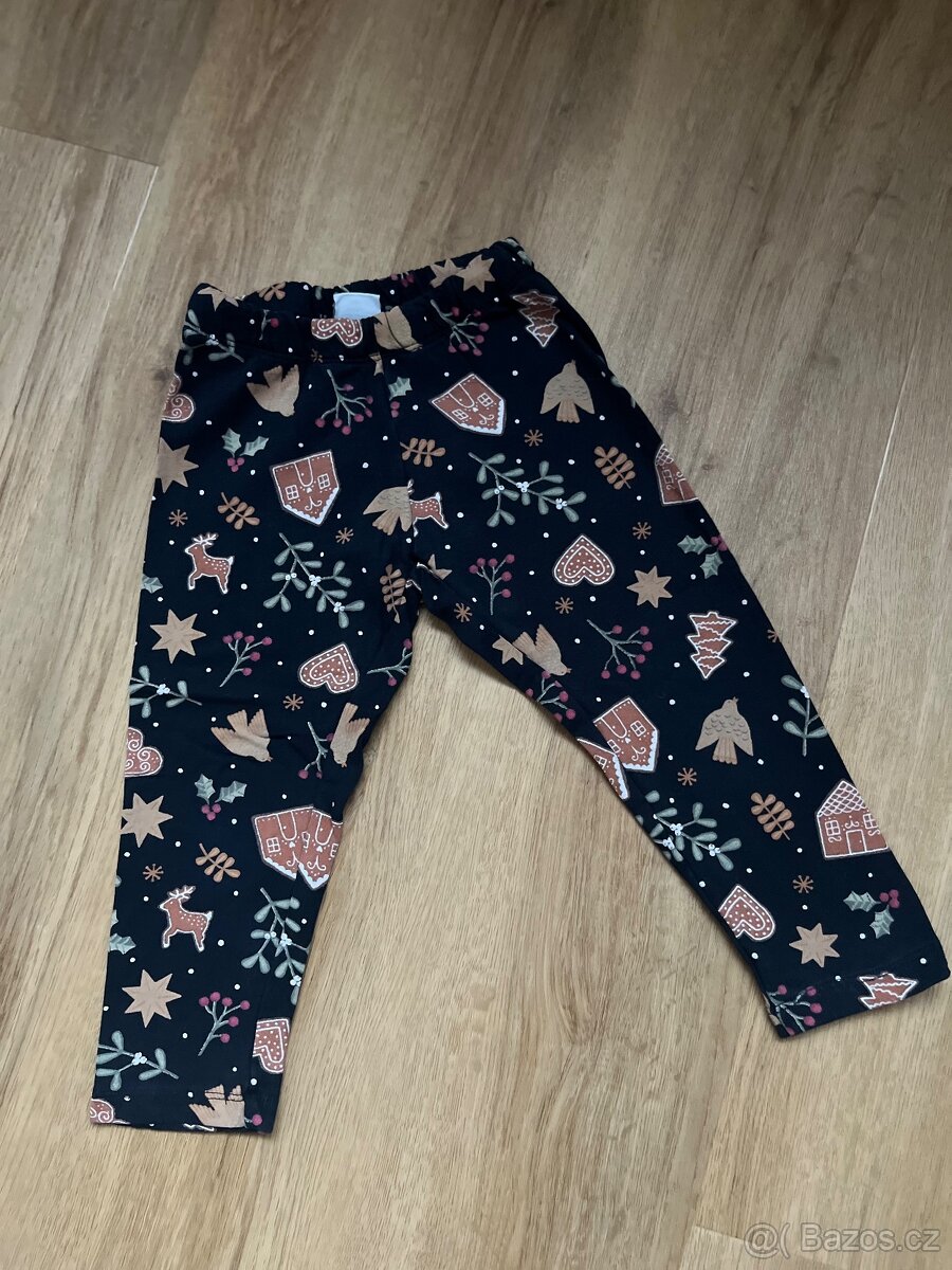 Vánoční body, tepláčky, leginky, overaly Lindex - 8