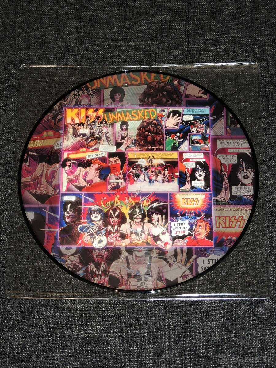 Tři picture vinyly Kiss - DYNASTY / UNMASKED / PSYCHO CIRCUS - 8