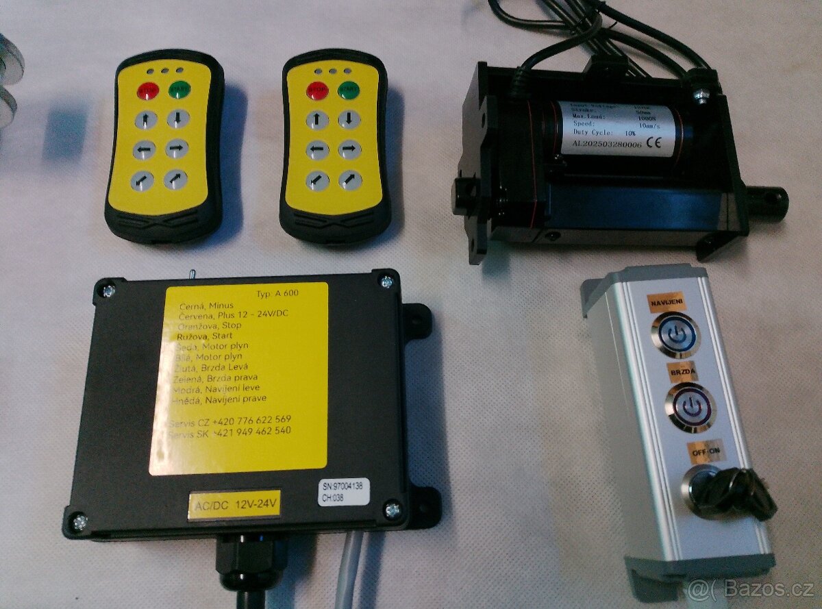 Dálkové ovládání naviják jednobuben krpan - 8