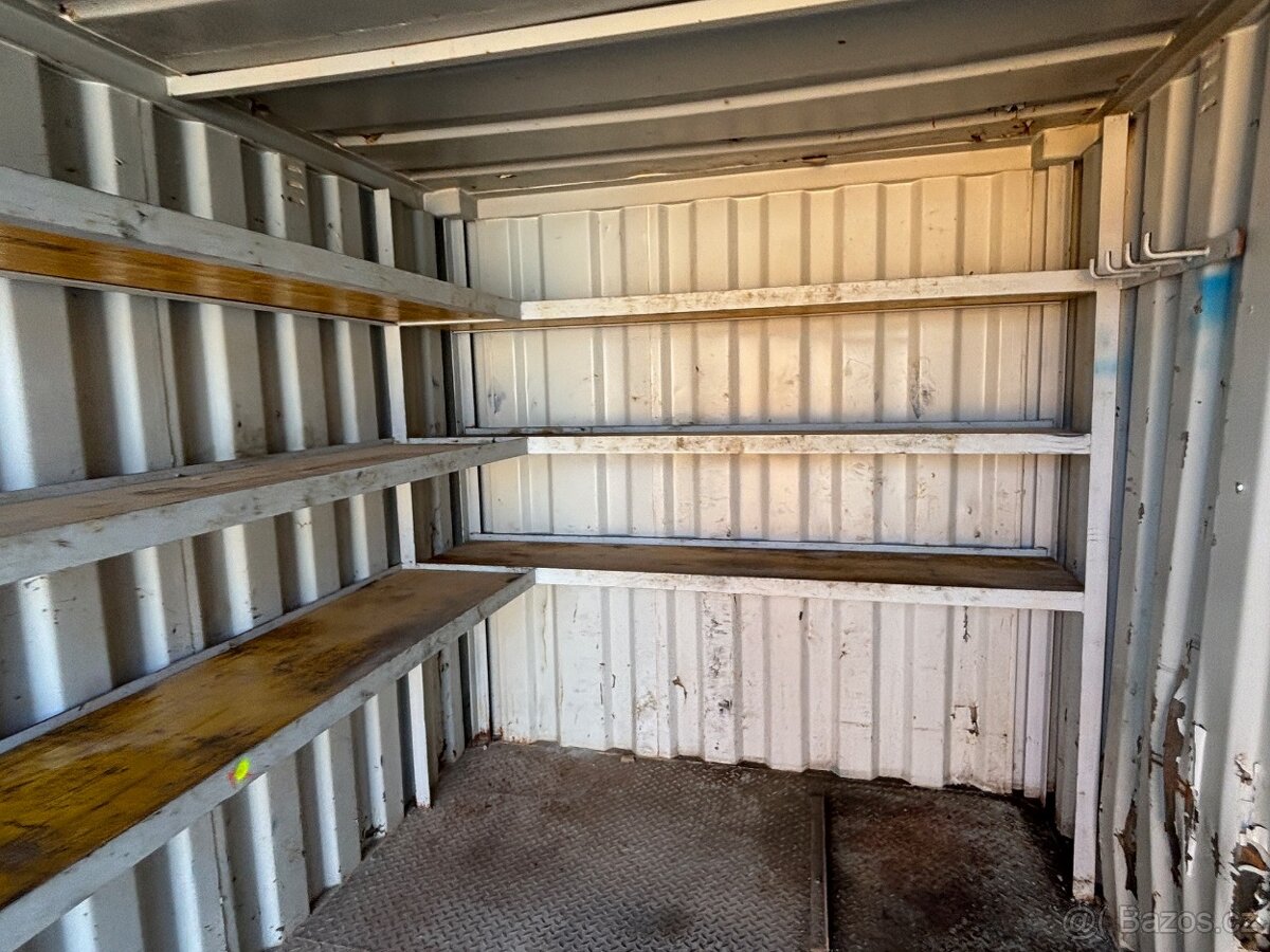 Skladový kontejner Condecta / 4.57m délky / regály - 8