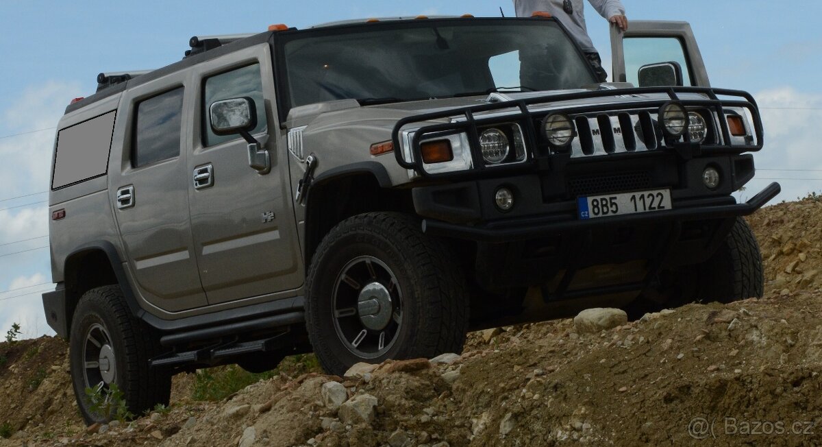 HUMMER H2 - 6,0V8 + LPG - perfektní stav - 8