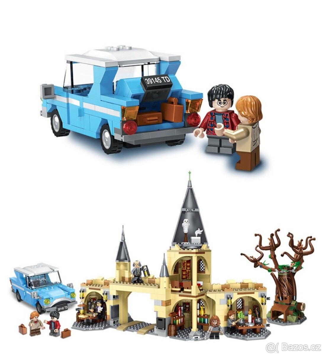Harry Potter stavebnice 4 + figúrky - typ lego - nové - 8