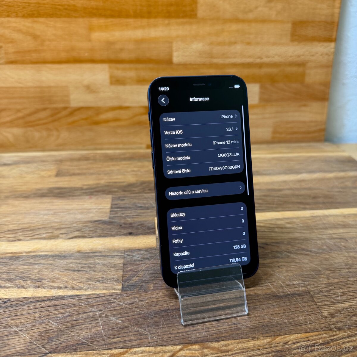 IPhone 12 mini 128Gb, modrý (12 měsíců záruka) - 8