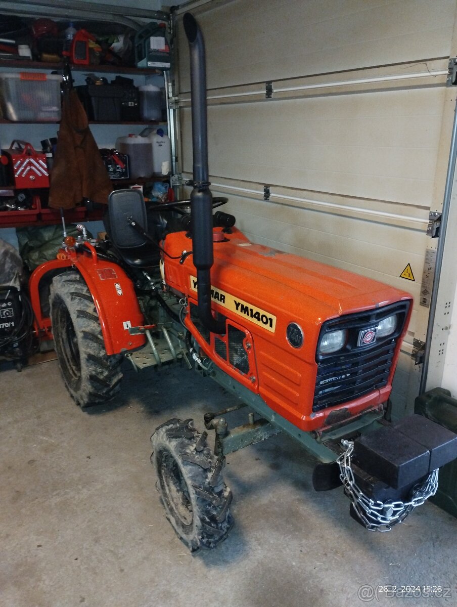 Malotraktor Yanmar YM1401 - 8