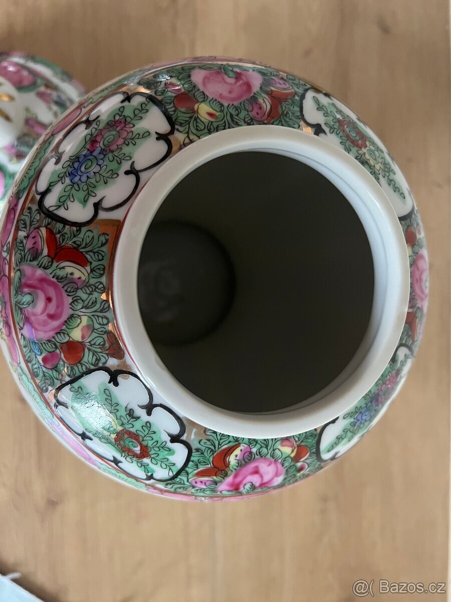 Čínská váza malovaná - 8