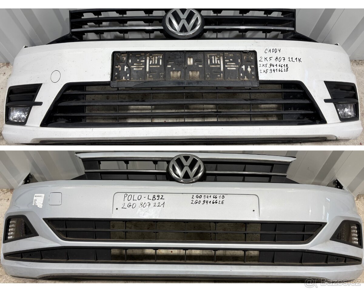Výprodej - přední nárazník na VW, Seat, Audi - 8