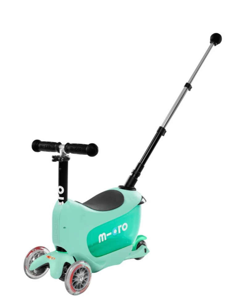 Dětská Micro koloběžka a Mini2go dětské odrážedlo 2v1 Deluxe - 8