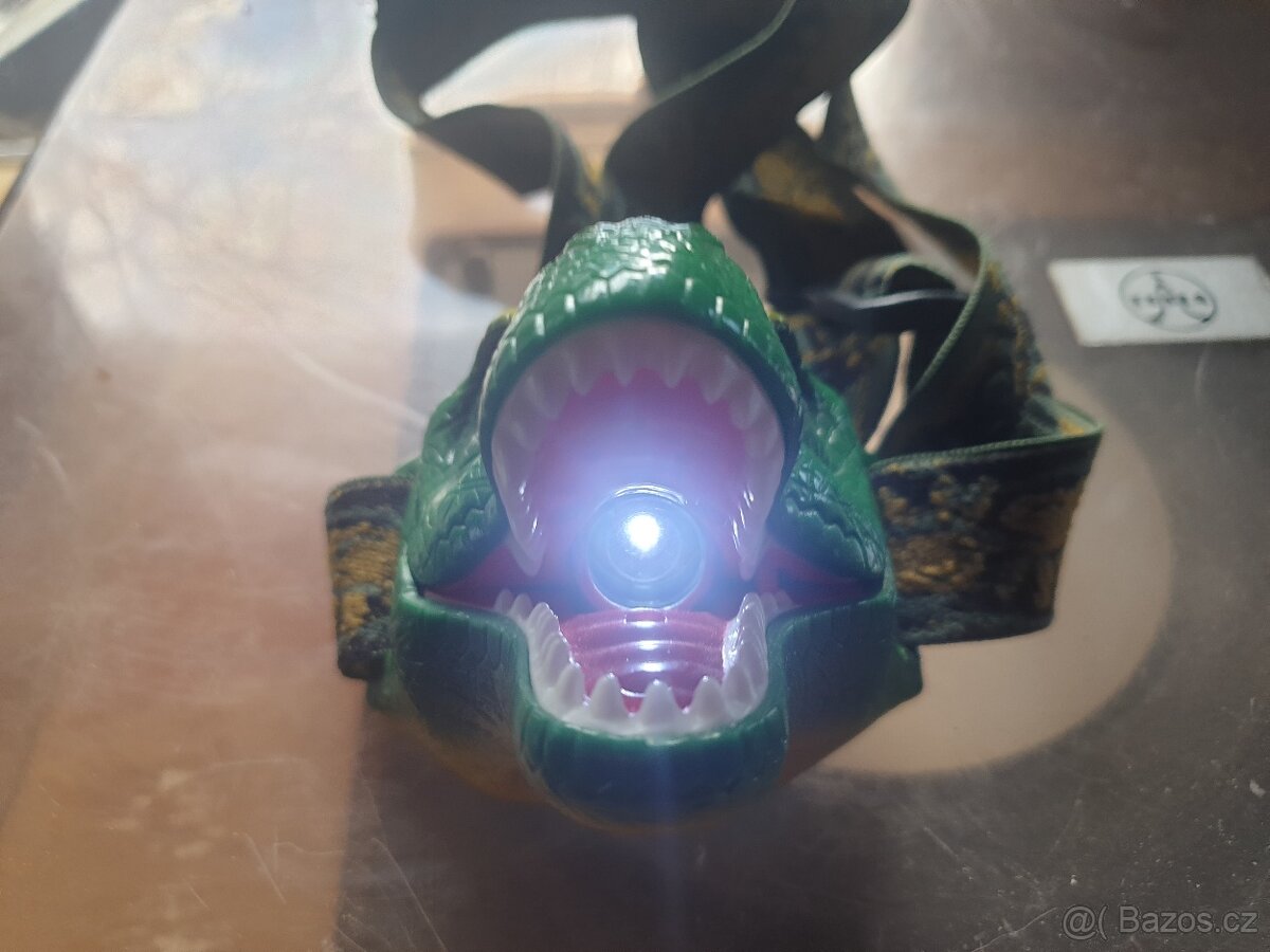Dinosaur - svítilna, prase, autíčko dálka - 8