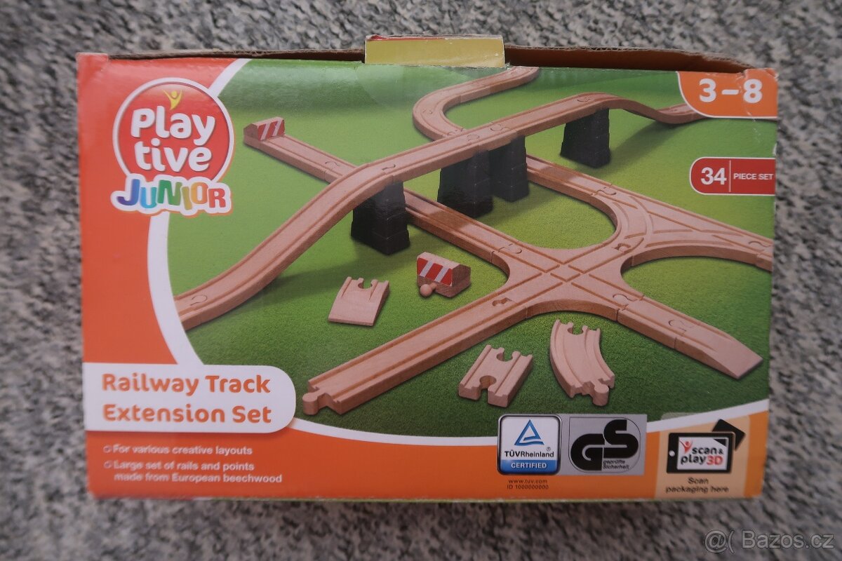 Stavebnice Plative vláčky doplňky - 8