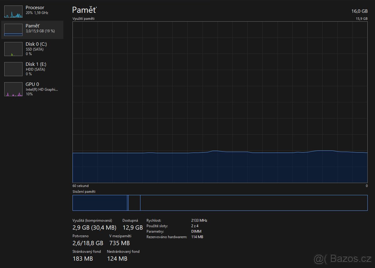 repasovaný PC, Intel Core i5, 16 GB Ram, SSD, Windows 11 vč - 8