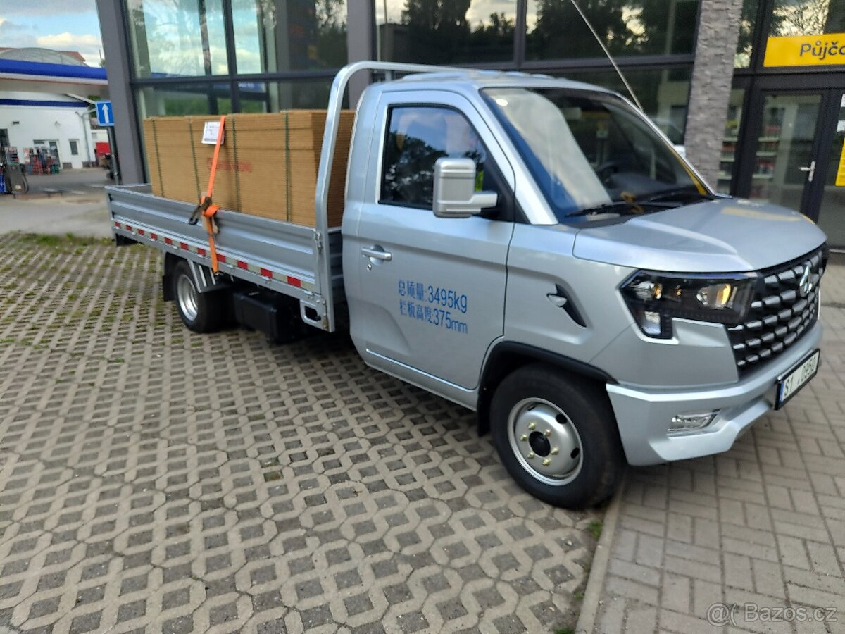 Changan T50 valník 6 palet nostnost 2,2t /3,5t LPG" valník - 8