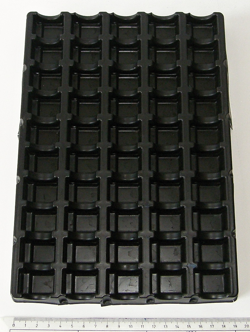 Plastová plata pro drobné součástky, materiál - 8