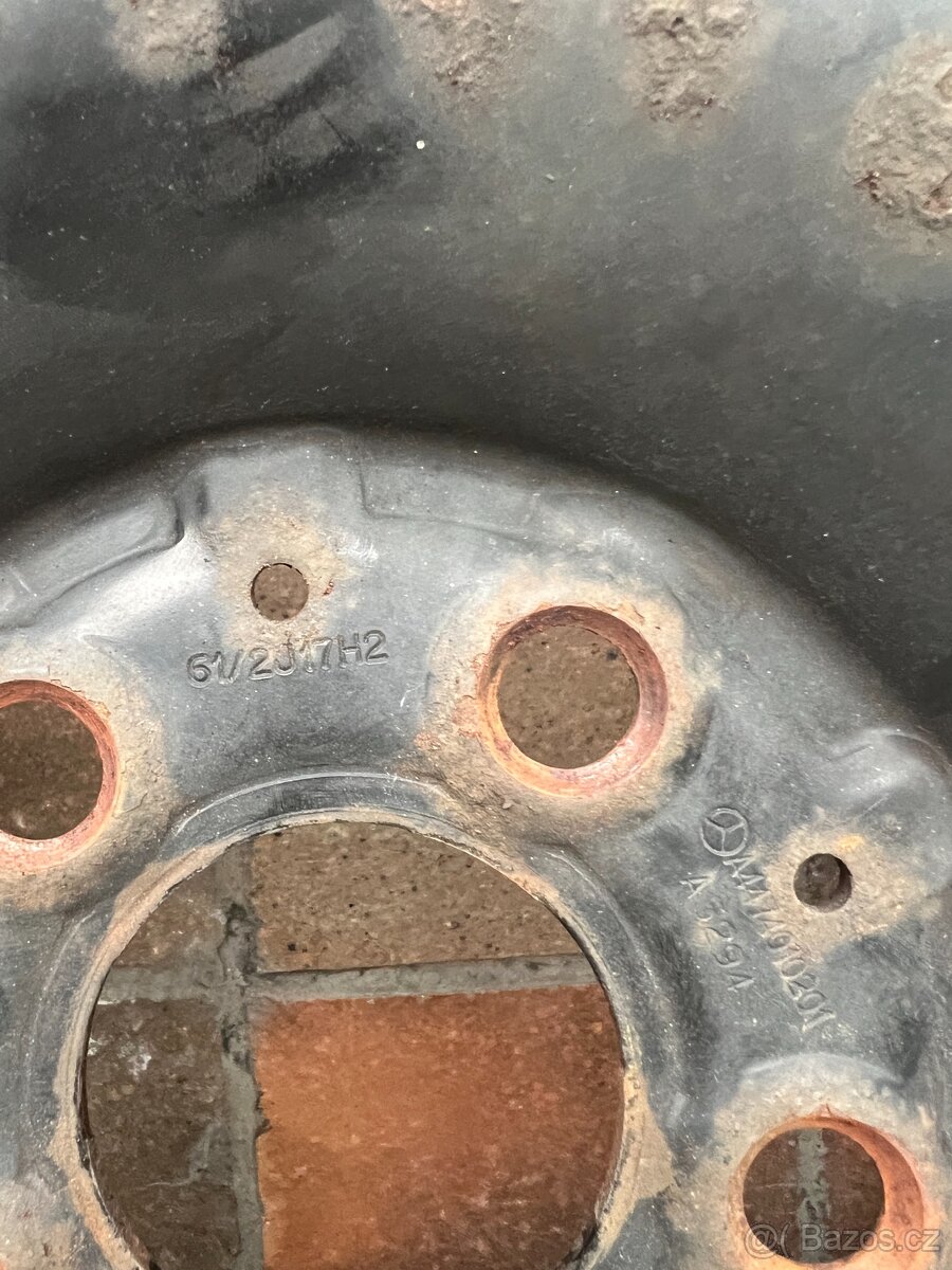 Plechové ráfky Mercedes Vito - 8