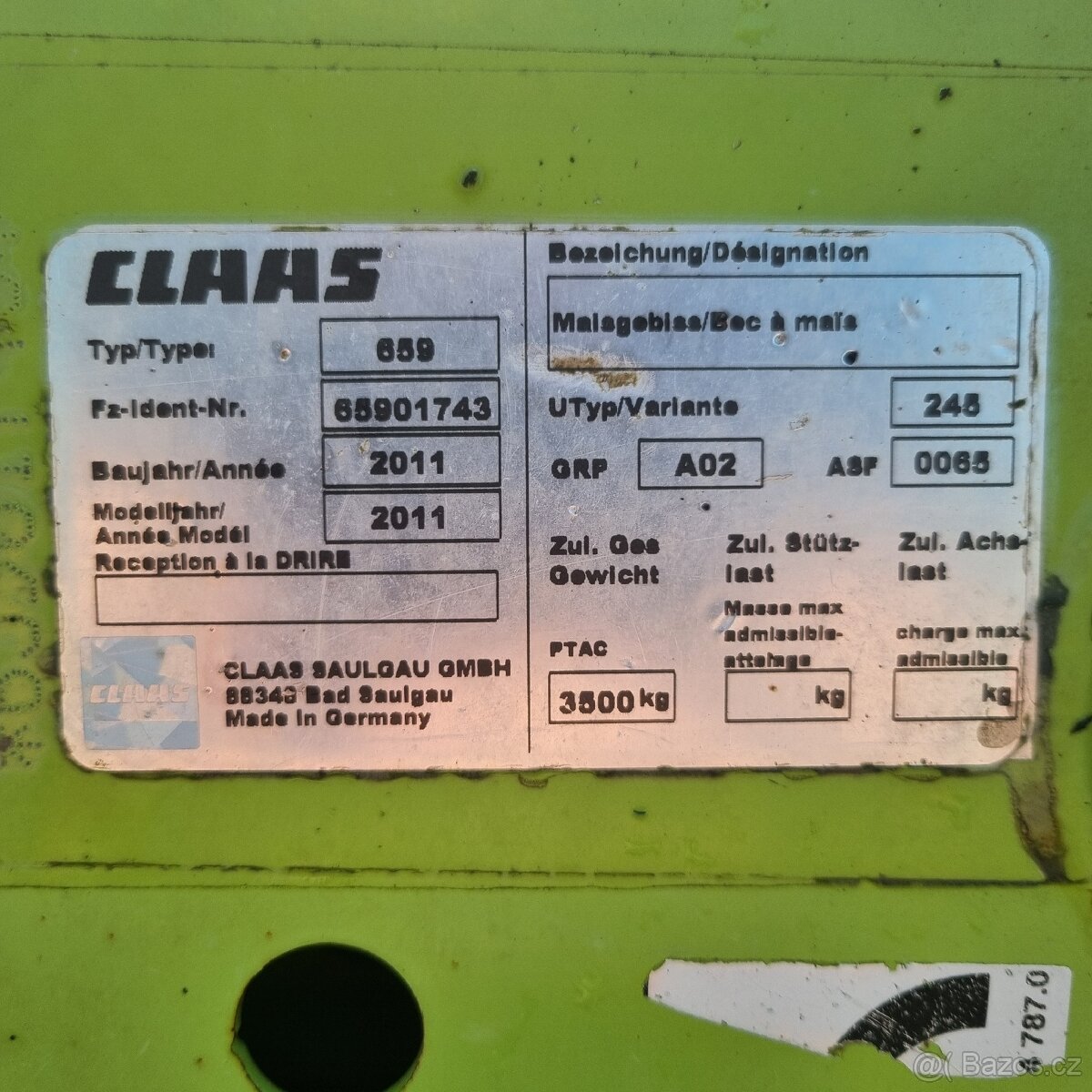 CLAAS ORBIS 750 rv:2011 - 8