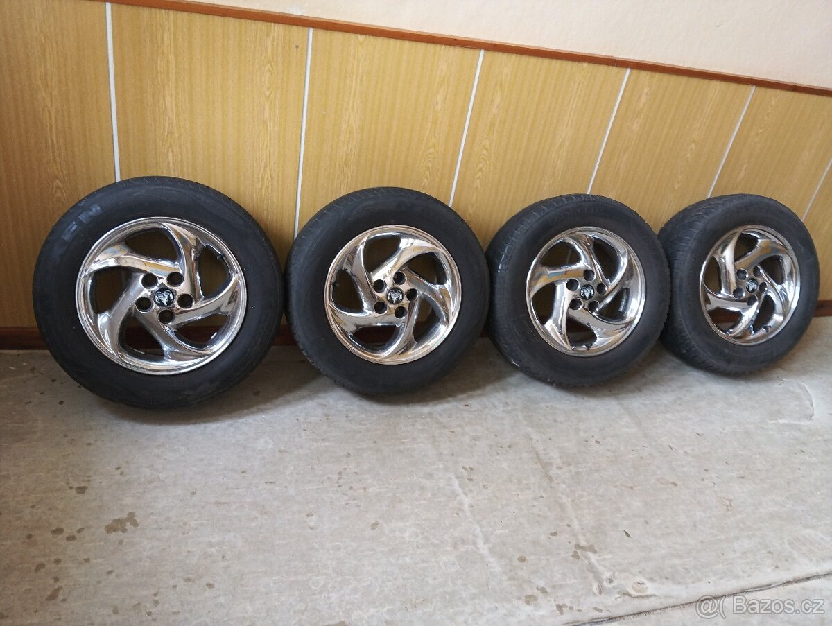 ALU kola chromová 16 - 8