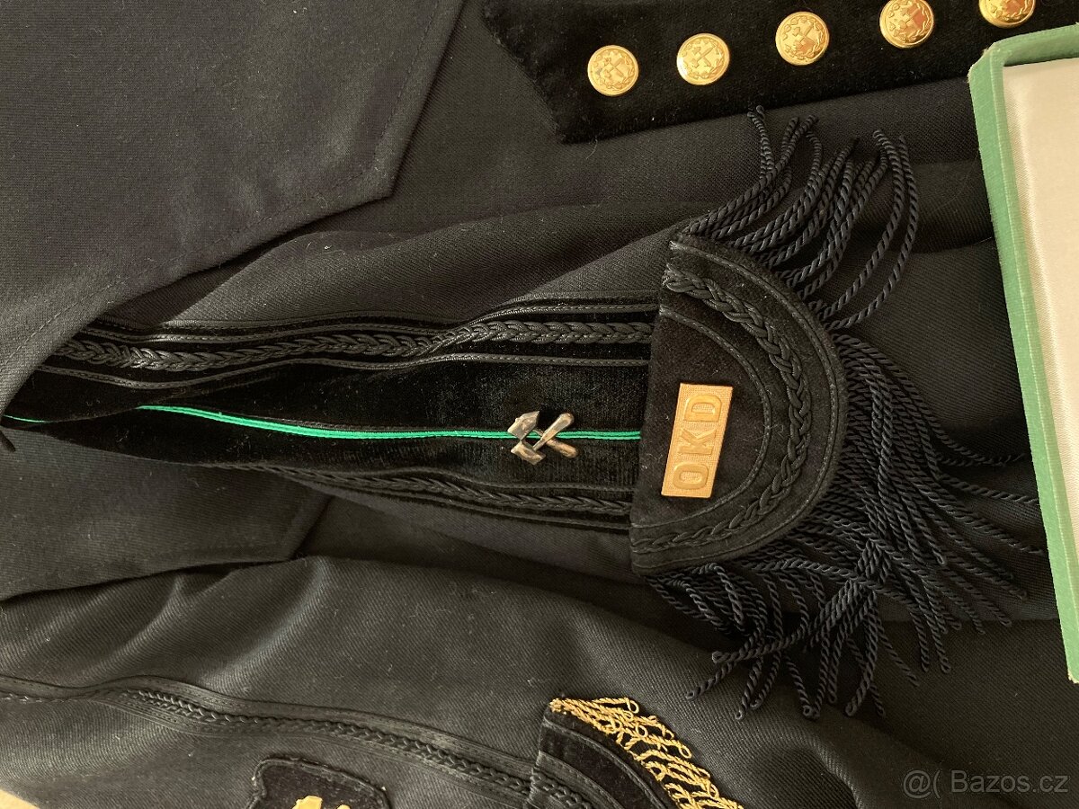 Hornické uniformy a medaile - 8