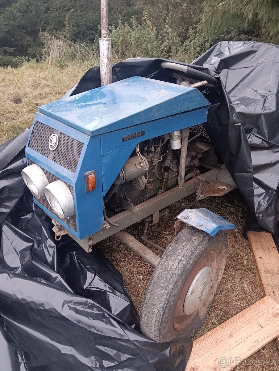 Traktůrek domácí výroby. - 8